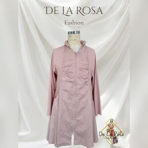 NWT Joan Vass Front Zip Jacket